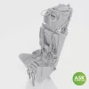 Art Scale Kit Ejection Seat - M.B Mk.2E with seat belts, with survival pack for Revell - M.B. Mk.2E katapultülés biztonsági övekkel, túlélőcsomaggal