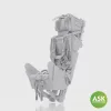 Art Scale Kit Ejection Seat - M.B Mk.2E with seat belts, with survival pack for Revell - M.B. Mk.2E katapultülés biztonsági övekkel, túlélőcsomaggal