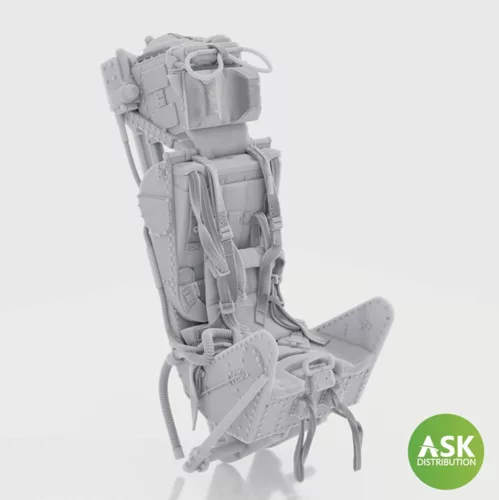 Art Scale Kit Ejection Seat - M.B Mk.2E with seat belts, with survival pack for Revell - M.B. Mk.2E katapultülés biztonsági övekkel, túlélőcsomaggal