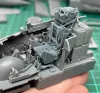 Art Scale Kit Ejection Seat - M.B Mk.2E with seat belts, with survival pack for Revell - M.B. Mk.2E katapultülés biztonsági övekkel, túlélőcsomaggal