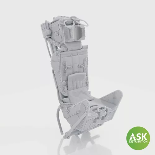 Art Scale Kit Ejection Seat - M.B Mk.2E excl. seat belts, with survival pack for Revell - M.B. Mk.2E katapultülés biztonsági övek nélkül, túlélőcsomaggal