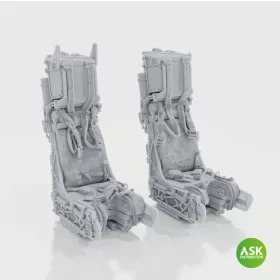   Art Scale Kit SJU-17  Ejection Seats for F-14D - with seat belts (2pcs) for Trumpeter - SJU-17 katapultülések F-14D típushoz, biztonsági övekkel – 2 db