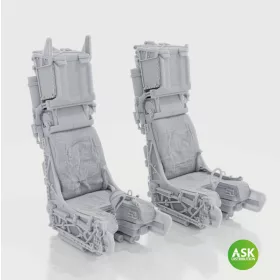  Art Scale Kit SJU-17 katapultülések F-14D típushoz, biztonsági övek nélkül – 2 db