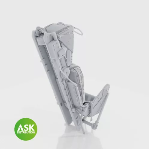 Art Scale Kit Ejection Seat - M.B Mk.2 with seat belts for Revell - M.B. Mk.2 katapultülés biztonsági övekkel