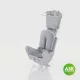 Art Scale Kit Ejection Seat - M.B Mk.2 excluding seat belts for Revell - M.B. Mk.2 katapultülés biztonsági övek nélkül