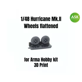 Art Scale Kit Hurricane Mk.II - Wheels - kerekek