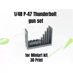 Art Scale Kit P-47 Thunderbolt gun set - fegyverzetkészlet