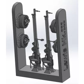   Art Scale Kit Lewis Mk.III - 2 pc. - Lewis Mk.III géppuskák – 2 db