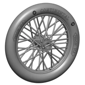   Art Scale Kit German 760x100 spoked wheels - 1 pair - német 760×100 küllős kerekek – 1 pár