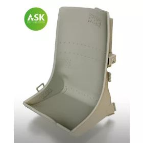   Art Scale Kit A5M Claude Seat with starting handle - ASK 3D print - 3D nyomtatott ülés indítókarral