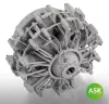 Art Scale Kit Nakajima Sakae 12 engine - ASK 3D Print for Eduard - 3D nyomtatott motor