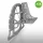 Art Scale Kit A6M Bulkhead with Seat in TOP position - ASK 3D Print for Fine Molds - válaszfal üléssel, felső helyzetben, 3D nyomtatott
