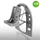 Art Scale Kit A6M Bulkhead with Seat in MIDDLE position - ASK 3D Print for Tamiya - A6M – válaszfal üléssel, középső helyzetben, 3D nyomtatott