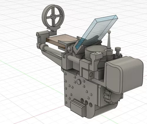 Art Scale Kit Gun Sight Type 98 - Japan WWII, 3 pc. in three different sight variants - japán Type 98 célzókészülékek, II. világháború – 3 db