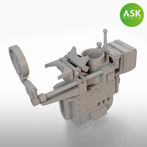 Art Scale Kit Gun Sight Type 98 - Japan WWII, 3 pc. in three different sight variants - japán Type 98 célzókészülékek, II. világháború – 3 db