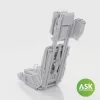 Art Scale Kit SJU-4 Ejection Seat with seat belts - 1 pc for Uma - AV-8B Harrier II Plus – SJU-4 katapultülés biztonsági övekkel, 3D nyomtatott – 1 db