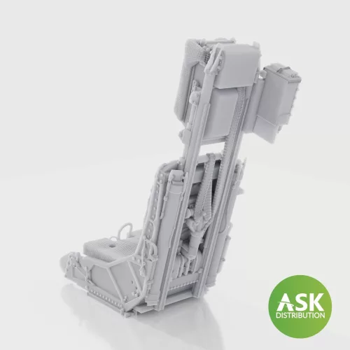 Art Scale Kit SJU-4 Ejection Seat with seat belts - 1 pc for Uma - AV-8B Harrier II Plus – SJU-4 katapultülés biztonsági övekkel, 3D nyomtatott – 1 db