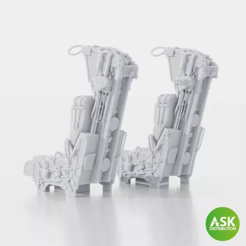 Art Scale Kit SJU-4 Ejection Seat excluding seat belts - 1 pc for Uma - AV-8B Harrier II Plus – SJU-4 katapultülés biztonsági övek nélkül, 3D nyomtatott – 1 db