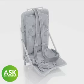   Art Scale Kit P-51B Mustang - seat incl. seat belts for Eduard - ülés biztonsági övekkel