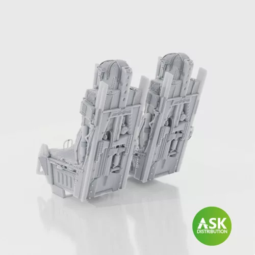 Art Scale Kit F-16I Sufa – ACES II katapultülések biztonsági övek nélkül – 2 db