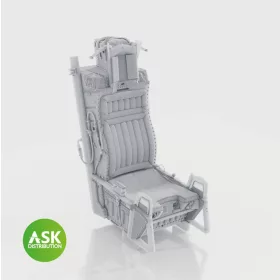   Art Scale Kit A-10A Ejection Seat ACES II excluding seat belts for Great Wall Hobby - ACES II katapultülés biztonsági övek nélkül
