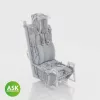 Art Scale Kit A-10C Ejection Seat ACES II with seat belts for Great Wall Hobby - ACES II katapultülés biztonsági övekkel