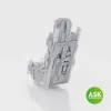 Art Scale Kit F-16CM ACESS II Ejection Seat with seat belts for Great Wall Hobby - F-16CM ACES II katapultülés, biztonsági övekkel