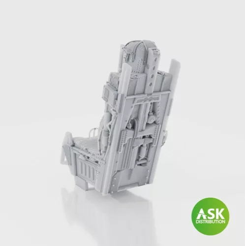 Art Scale Kit F-16CM ACESS II Ejection Seat without seat belts for Great Wall Hobby - F-16CM ACES II katapultülés, biztonsági övek nélkül