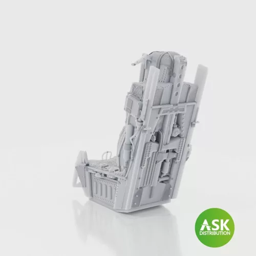 Art Scale Kit F-16 late ACESS II Ejection Seat with seat belts for Kinetic - F-16 késői ACES II katapultülés, biztonsági övekkel