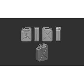   Art Scale Kit Jerry can 20 litre, German army WWII - Wehrmacht WWII – dioráma kellék makett