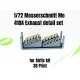 Art Scale Kit Messerschmitt Me 410A Exhaust detail set for Airfix - kipufogócsonkok
