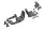 Art Scale Kit Messerschmitt Me 410A Cockpit detail set for Airfix - Messerschmitt Me 410A cockpit-részletező készlet