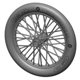   Art Scale Kit German 710x85 spoked wheels - 1 pair - német 710×85 küllős kerekek – 1 pár