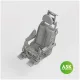 Art Scale Kit F-84F ejection seat with seat belts - 3D print for Special Hobby - F-84F katapultülés, biztonsági övekkel