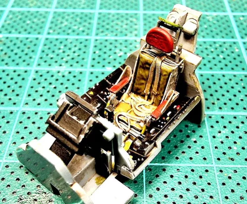 Art Scale Kit F-84F ejection seat with seat belts - 3D print for Special Hobby - F-84F katapultülés, biztonsági övekkel