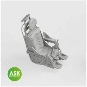   Art Scale Kit F-84F ejection seat without seat belts - 3D print for Special Hobby - F-84F katapultülés, biztonsági övek nélkül