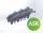 Art Scale Kit Spitfire Mk Shrouded Fishtail exhausts for Eduard - burkolt halfarok típusú kipufogócsonkok