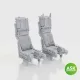 Art Scale Kit F-14D – SJU-17 katapultülések biztonsági övek nélkül, 3D nyomtatott – 2 db