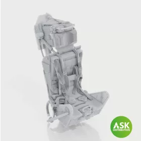   Art Scale Kit Gloster Meteor F.8/FR9 ejection seat  M.B Mk.2E with seat belts for Airfix - M.B. Mk.2E katapultülés biztonsági övekkel