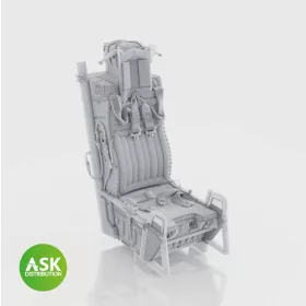   Art Scale Kit A-10A ejection seat ACES II with seat belts for Great Wall Hobby - ACES II katapultülés biztonsági övekkel