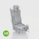Art Scale Kit A-10A ejection seat ACES II excluding seat belts for Great Wall Hobby - ACES II katapultülés biztonsági övek nélkül