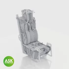   Art Scale Kit A-10C ejection seat ACES II with seat belts for Great Wall Hobby - ACES II katapultülés biztonsági övekkel