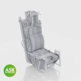   Art Scale Kit A-10C ejection seat ACES II excluding seat belts for Great Wall Hobby - ACES II katapultülés biztonsági övek nélkül