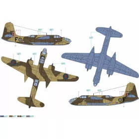   Art Scale Kit Boston MK.III part 1 - Workhorses in the sky - I. rész – „Workhorses in the sky” – matricakészlet