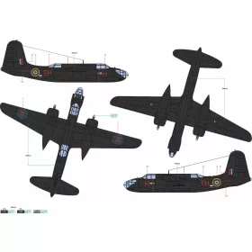   Art Scale Kit Boston MK.III part 2 - Workhorses in the sky - II. rész – „Workhorses in the sky” – matricakészlet