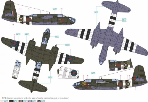 Art Scale Kit Boston MK.III part 2 - Workhorses in the sky - II. rész – „Workhorses in the sky” – matricakészlet