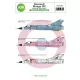 Art Scale Kit Mirage IIIC French Air Force part 2 - Mirage IIIC Francia Légierő – II. rész – matricakészlet