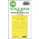 Art Scale Kit Dornier Do 335B-6 one-sided mask for HK Models - egyoldalas kabinmaszk