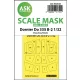 Art Scale Kit Dornier Do 335B-2 one-sided mask for HK Models - egyoldalas kabinmaszk
