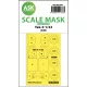 Art Scale Kit Yak-9 one-sided mask for ICM - egyoldalas kabinmaszk
